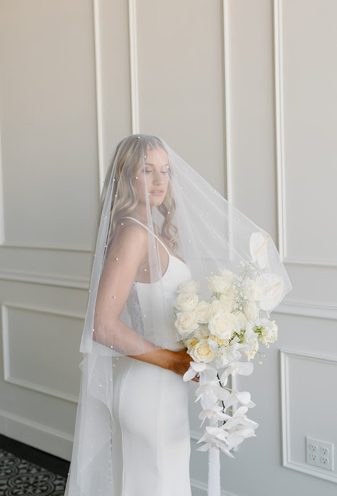Pearl Drop Veil