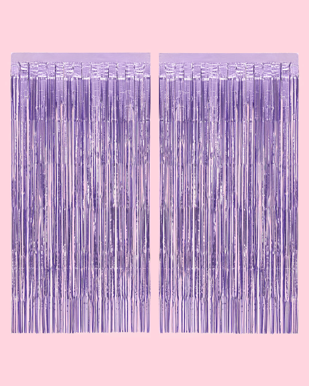 Euphoria Curtain - purple foil curtain
