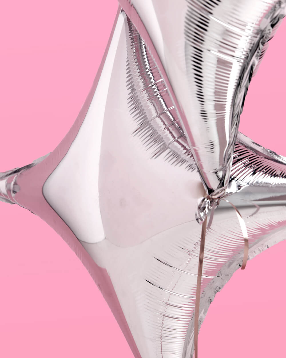 Sparkle Balloon - 6 pc silver foil set