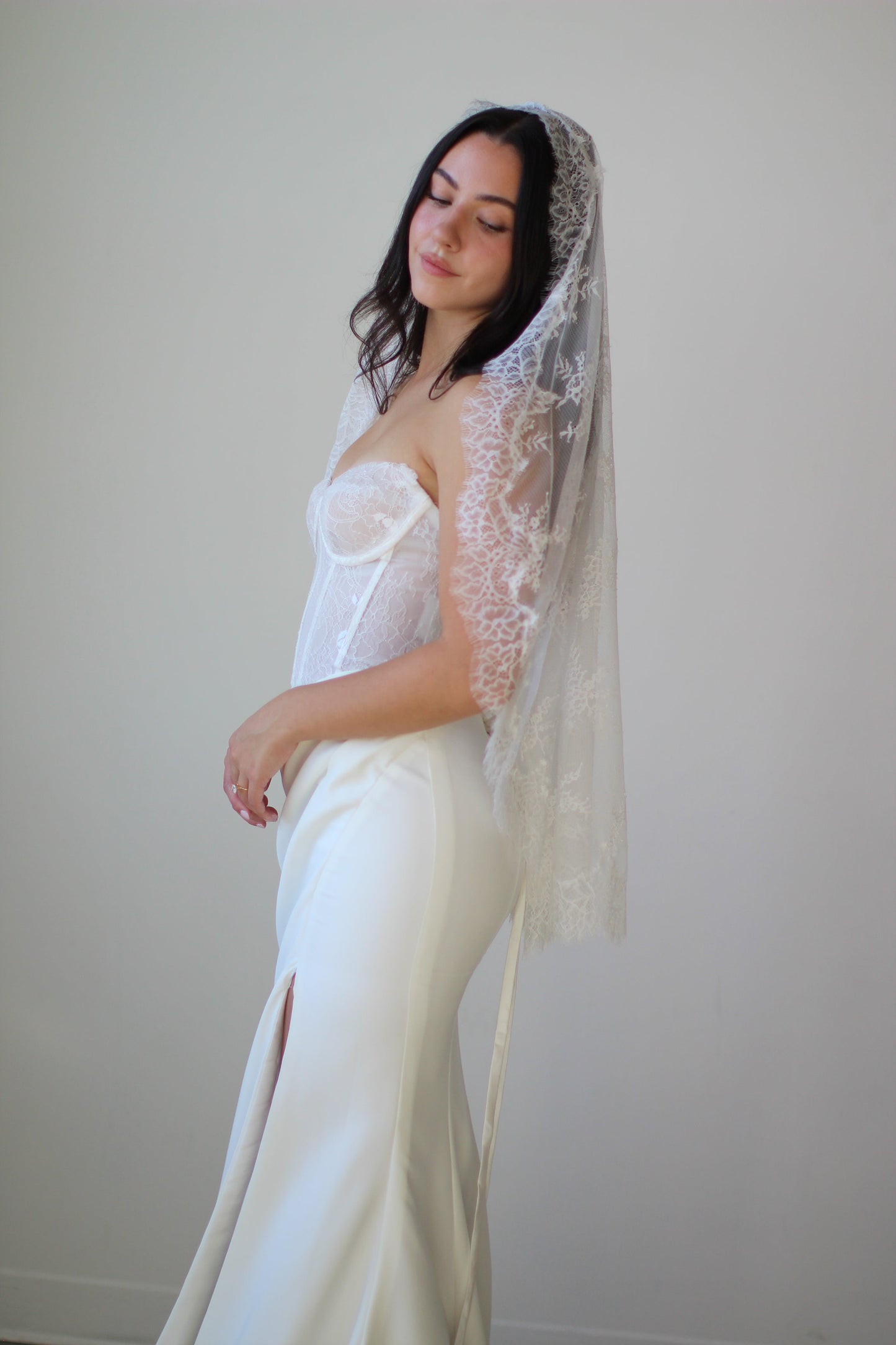 Full Lace Mantilla Veil