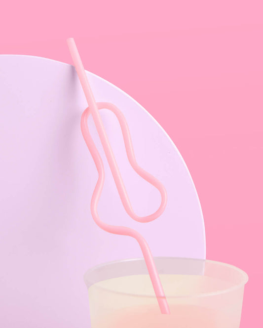 Cute Girl P*nis Straw - 24 penis straws