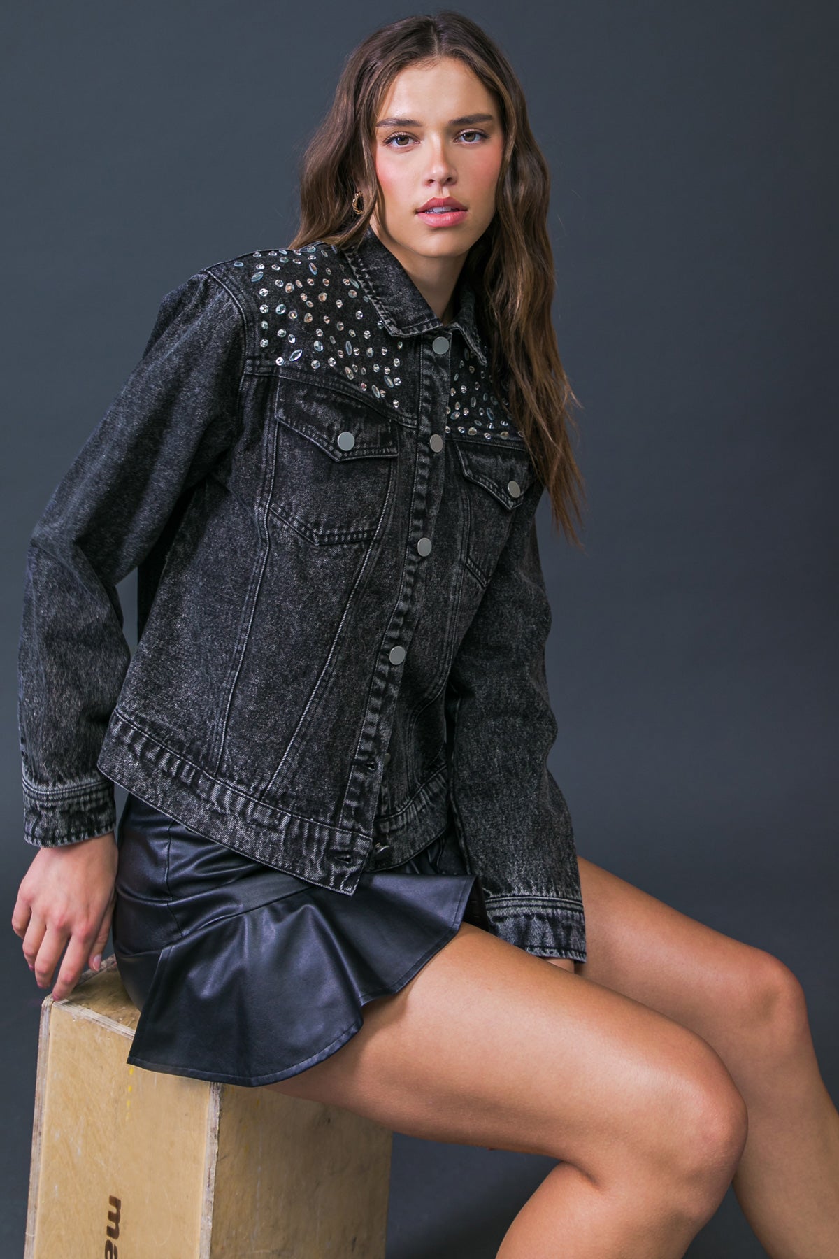 Embellished Denim Jacket