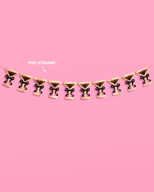 Espresso Martini Banner - 3D paper banner