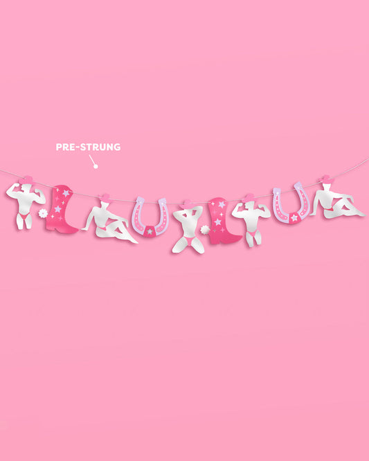 Wild Ride Banner - silver foil banner