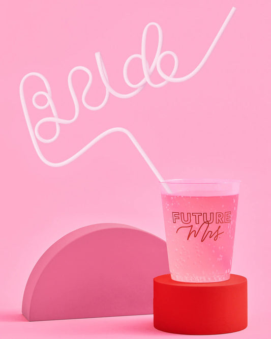 Classic Bride Straw - XL white Bride straw