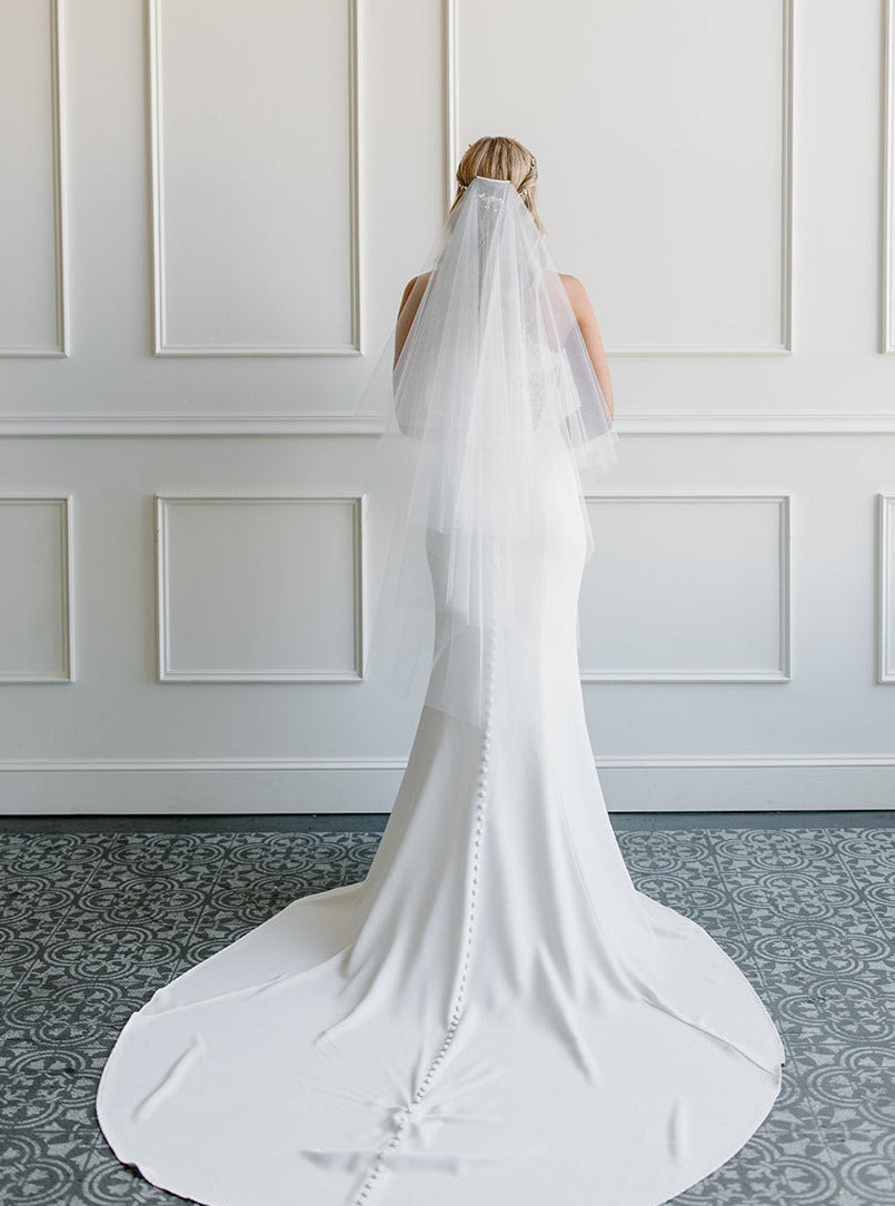 Four Layer Tulle Veil