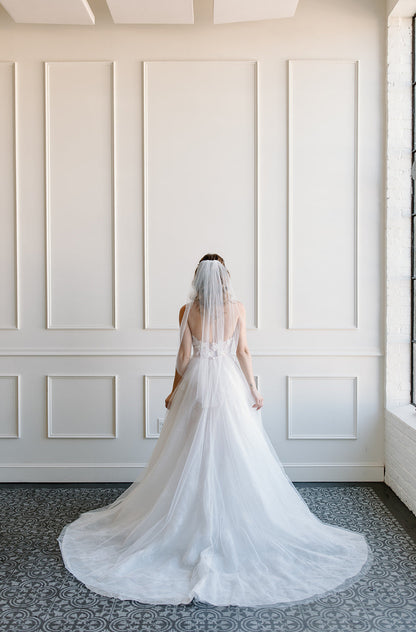Airy Tulle Veil