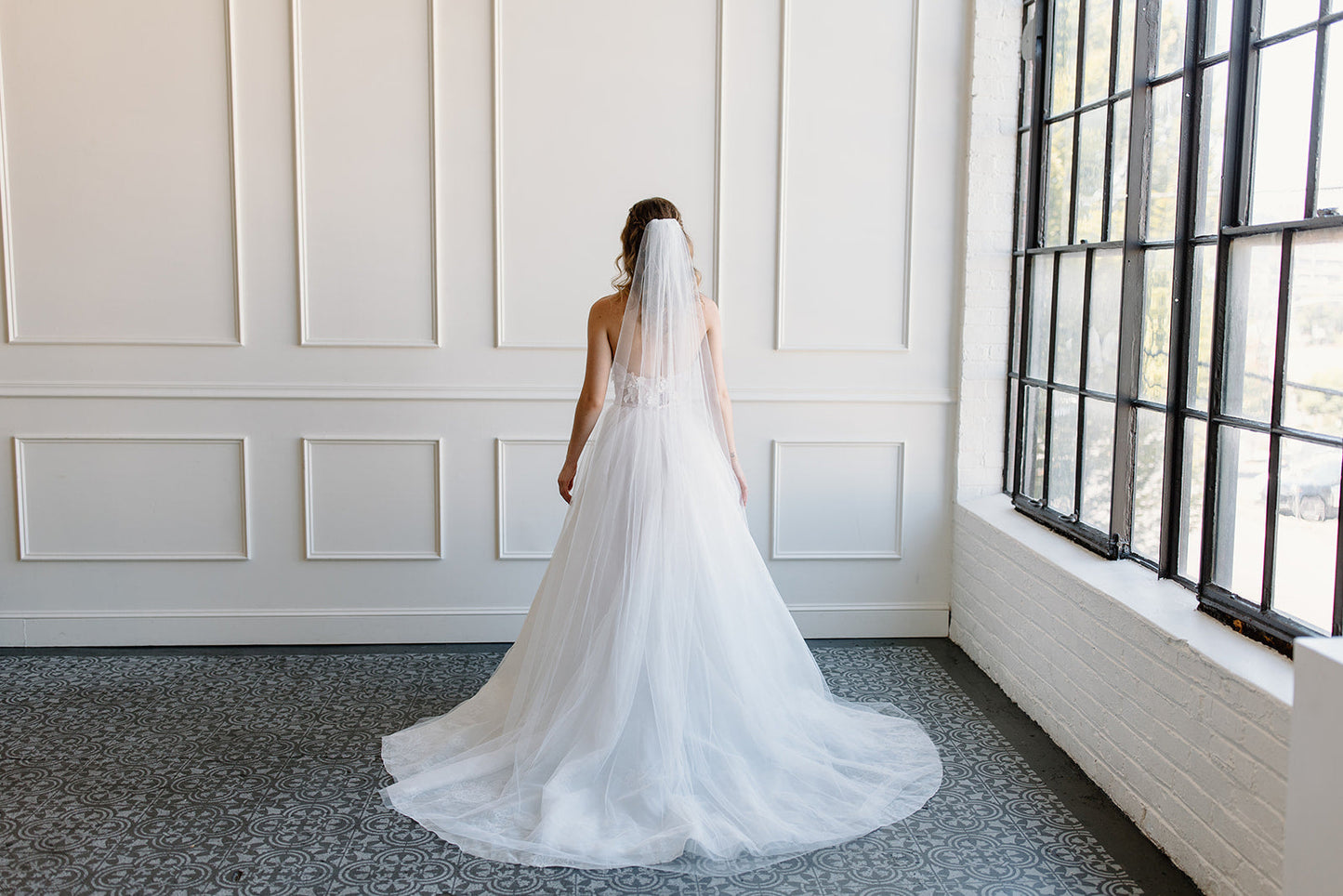 Airy Tulle Veil