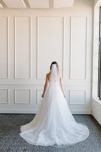 Airy Tulle Veil
