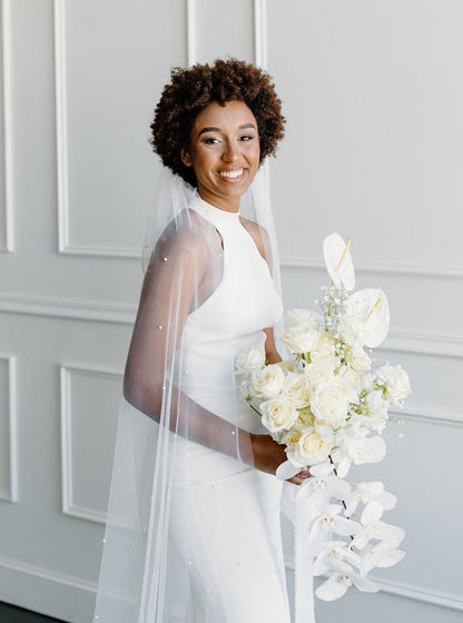 Minimal Pearl Veil