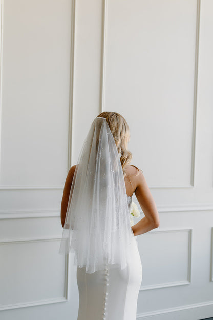 Pearl Drop Veil