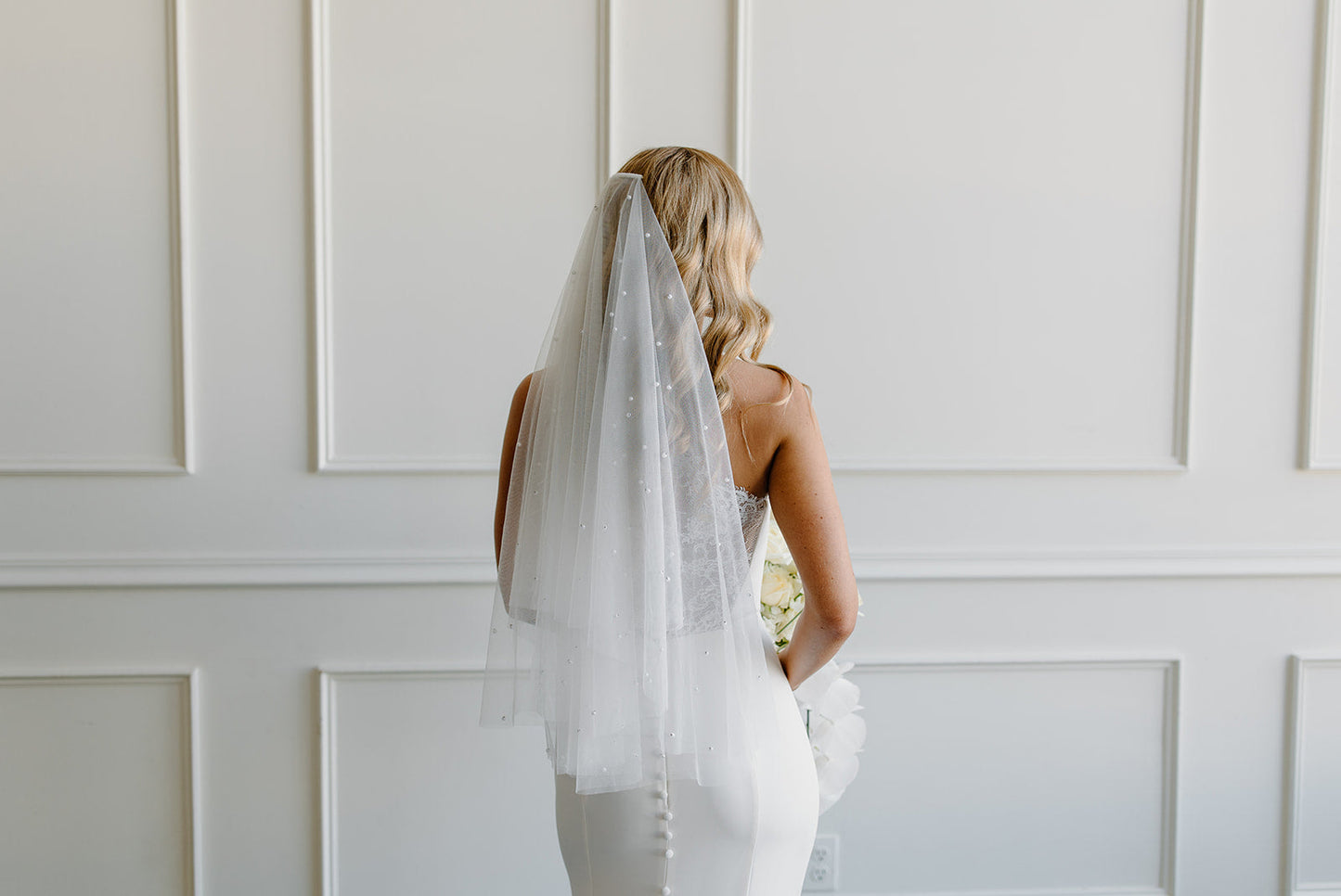 Pearl Drop Veil