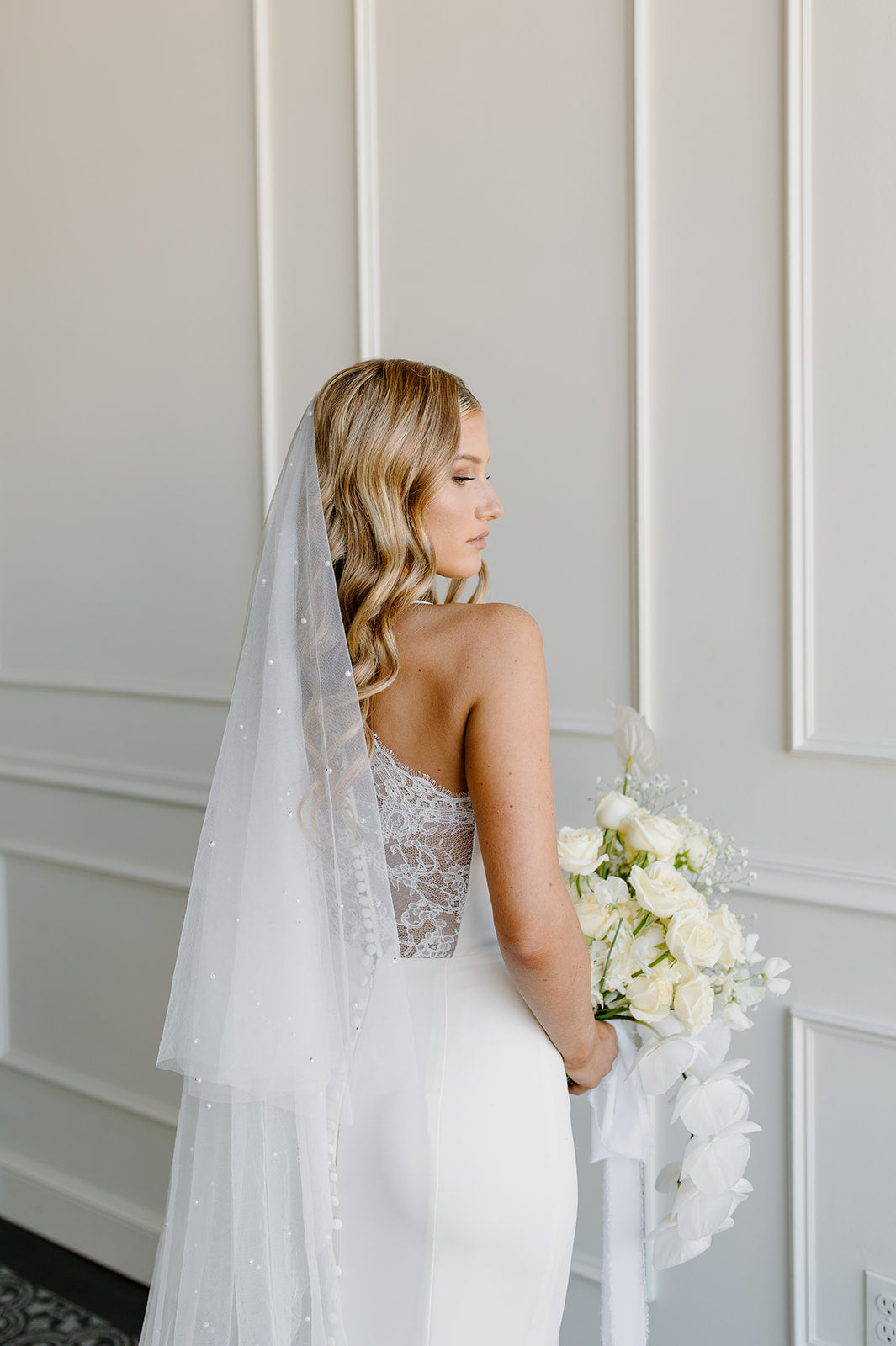 Pearl Drop Veil