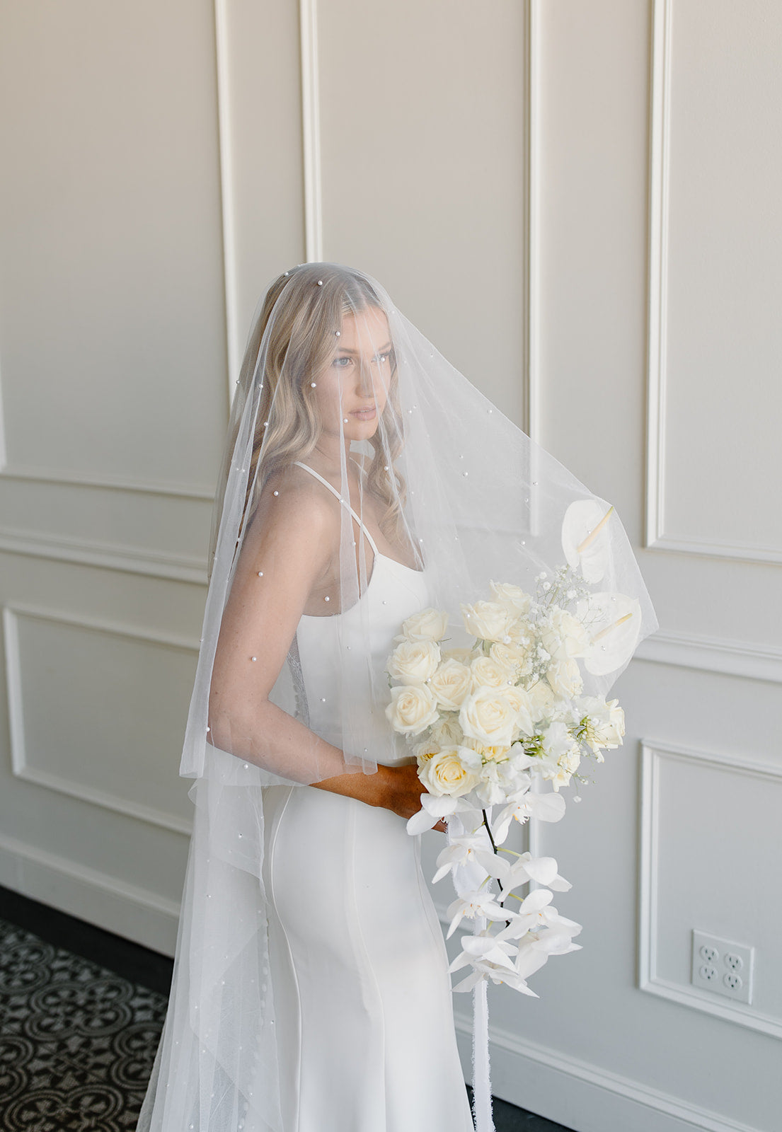 Pearl Drop Veil