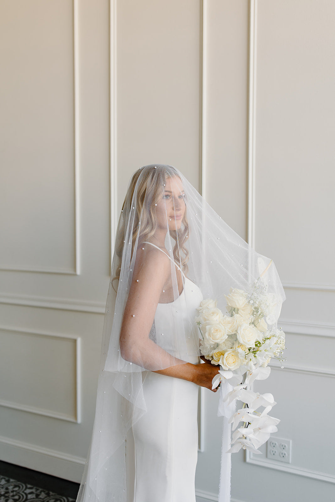 Pearl Drop Veil