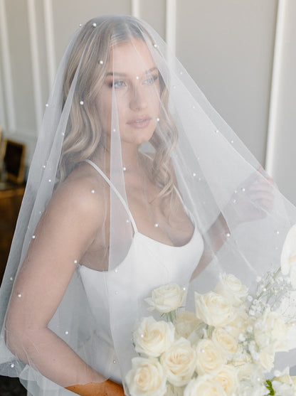 Pearl Drop Veil