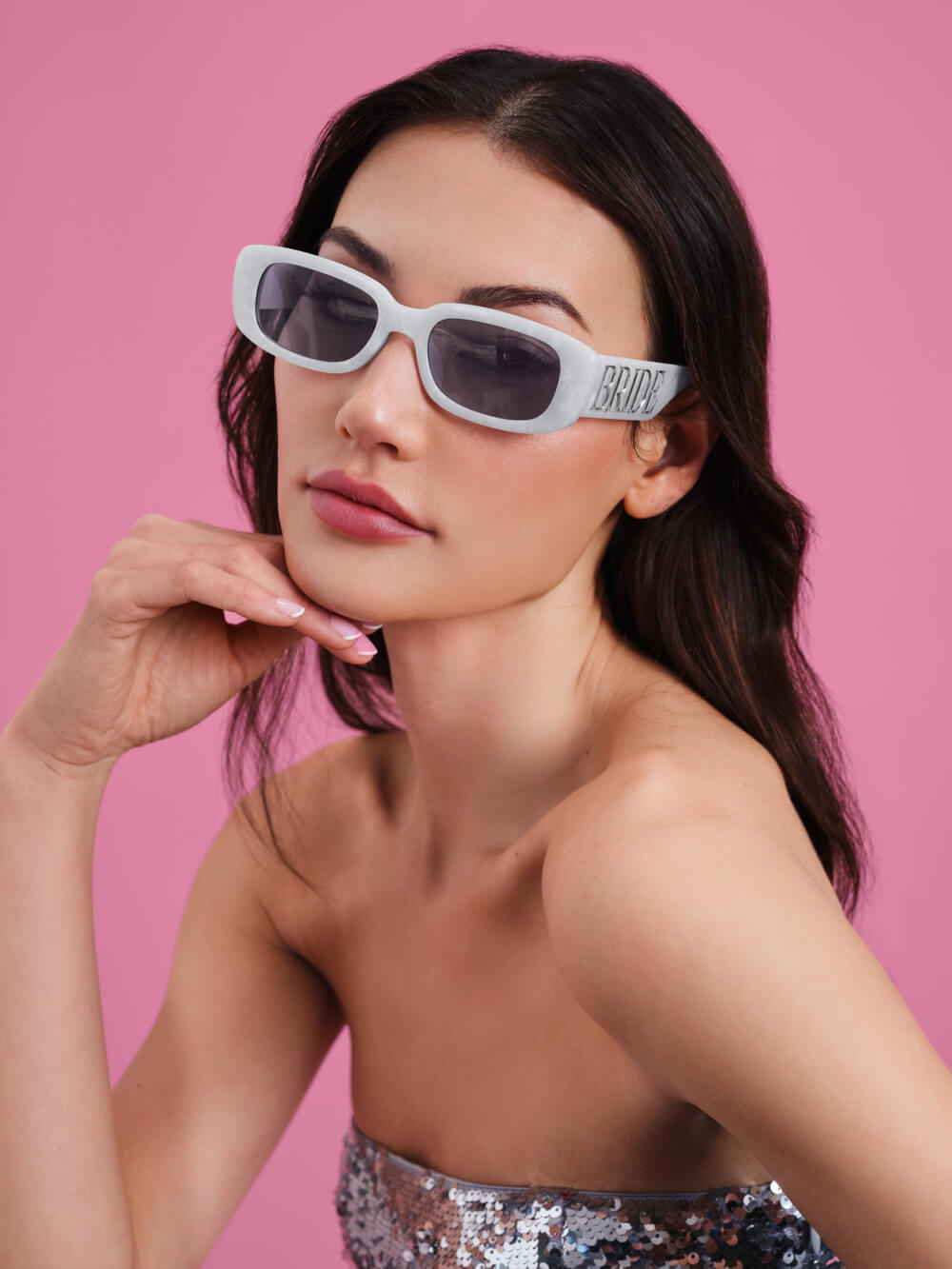 Cloud Nine Sunnies - marble embossed sunglasses