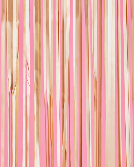 Golden Curtain - gold foil curtain