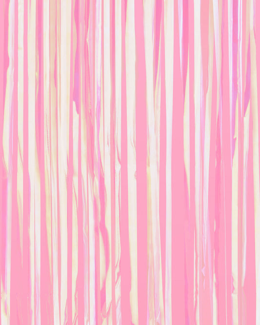 Iridescent Curtain - iridescent foil curtain