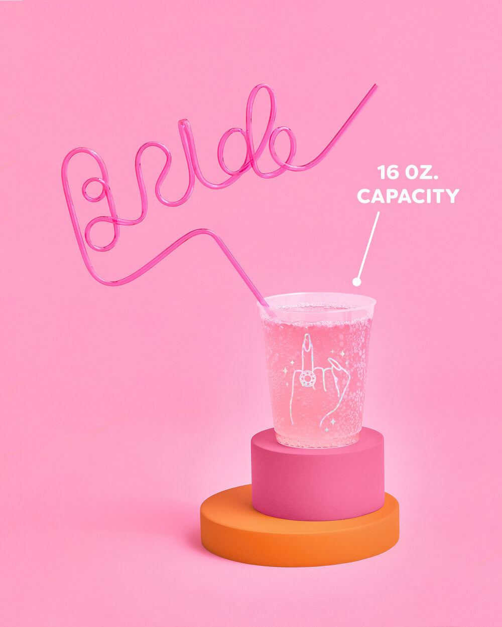 5 Karat Cups - 16 reusable frost flex cups