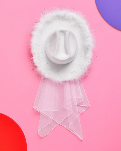 Last Rodeo Hat - bride cowgirl hat