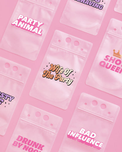 Guess Who Sippers - 16 drink pouches