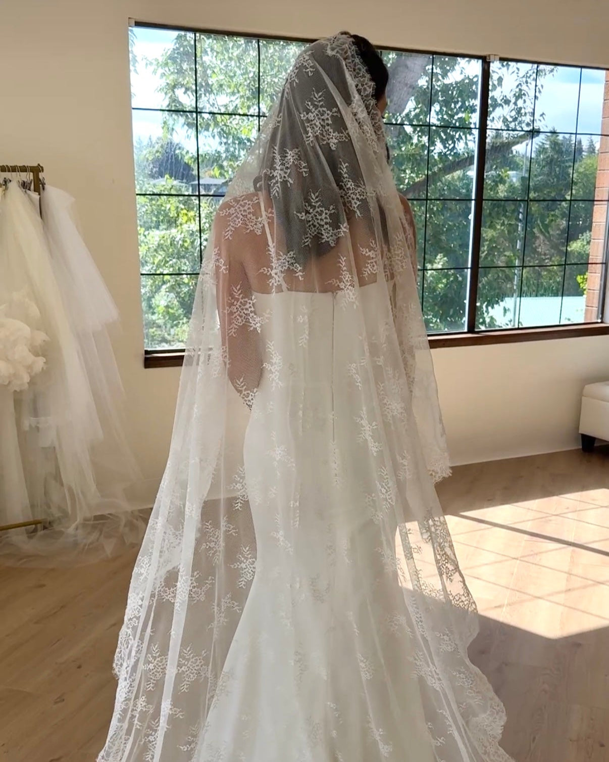 Full Lace Mantilla Veil