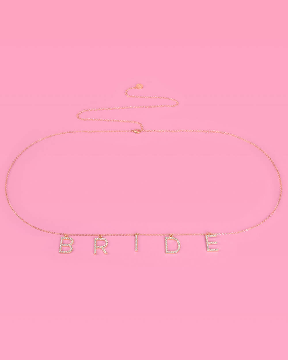 Bride Belly Chain - charm belly chain