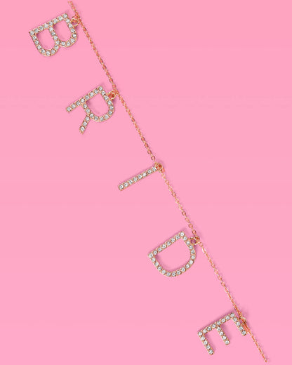 Bride Belly Chain - charm belly chain