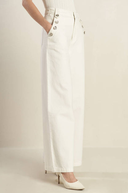 DELICATE HUE WOVEN PANTS
