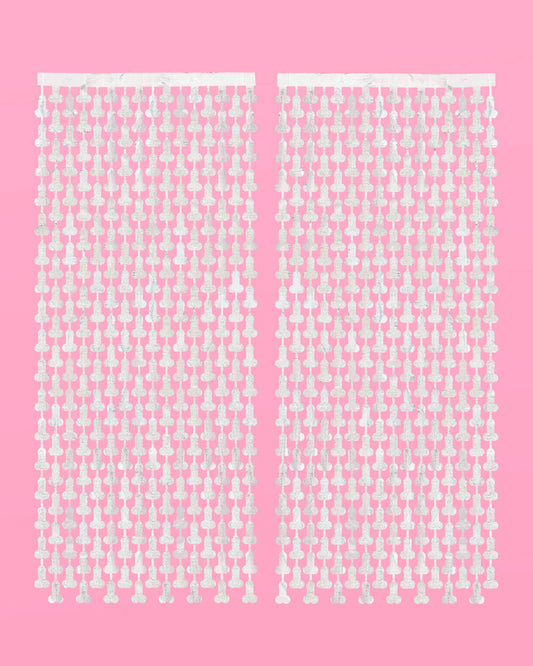 Shimmer P3N!5 Curtain - iridescent foil curtain