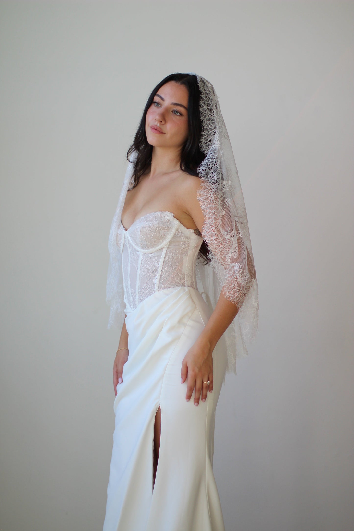 Full Lace Mantilla Veil