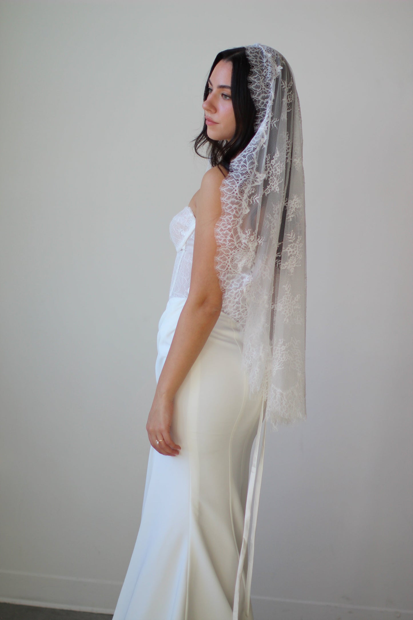 Full Lace Mantilla Veil