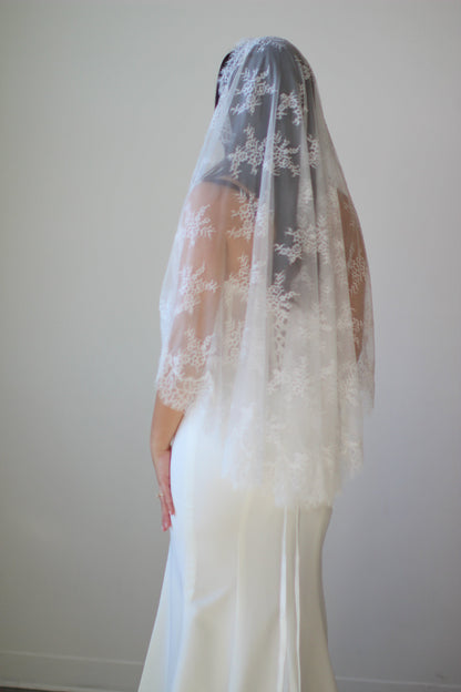Full Lace Mantilla Veil