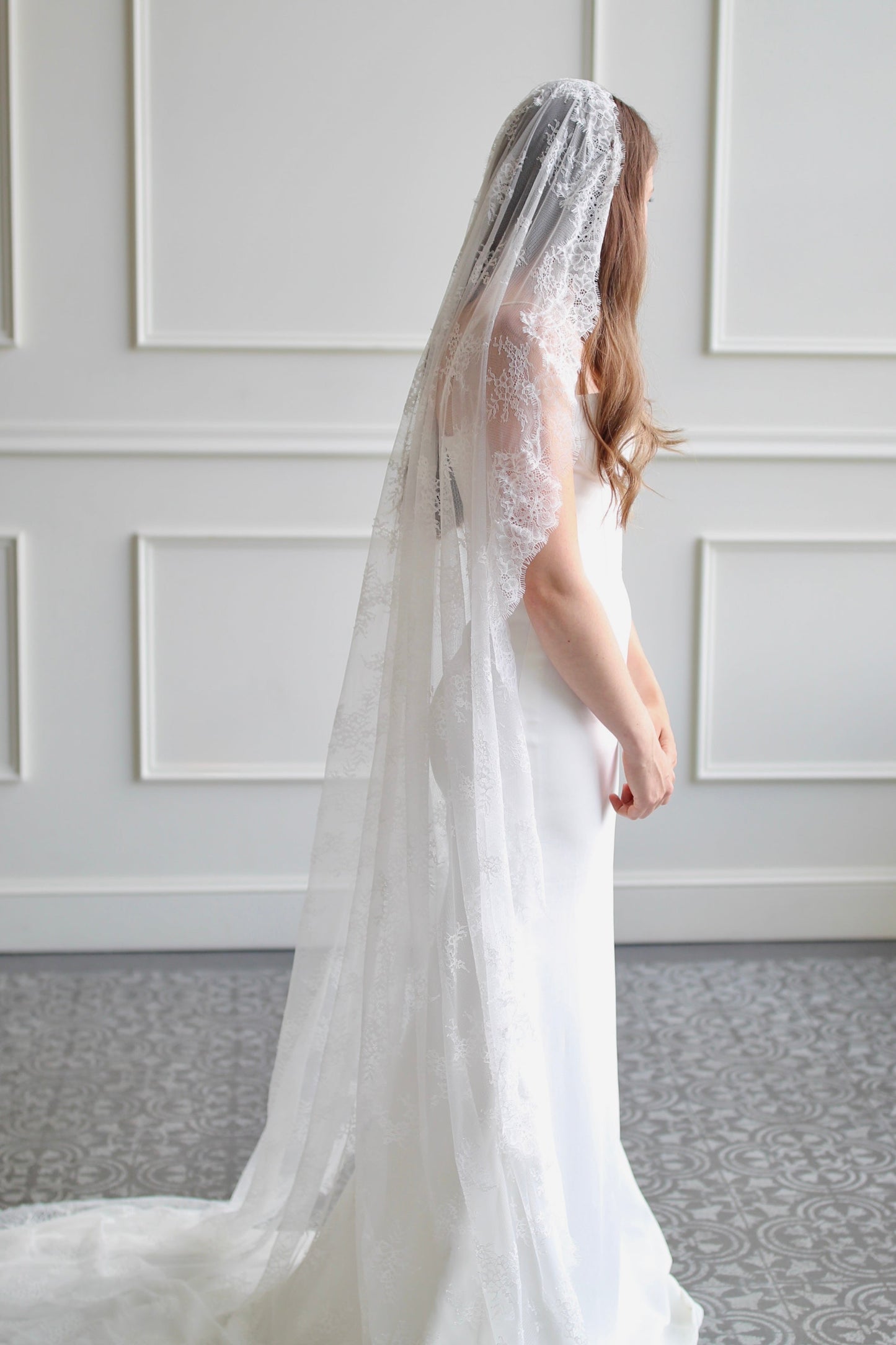 Full Lace Mantilla Veil