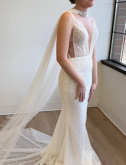 Crystal Choker Bridal Scarf