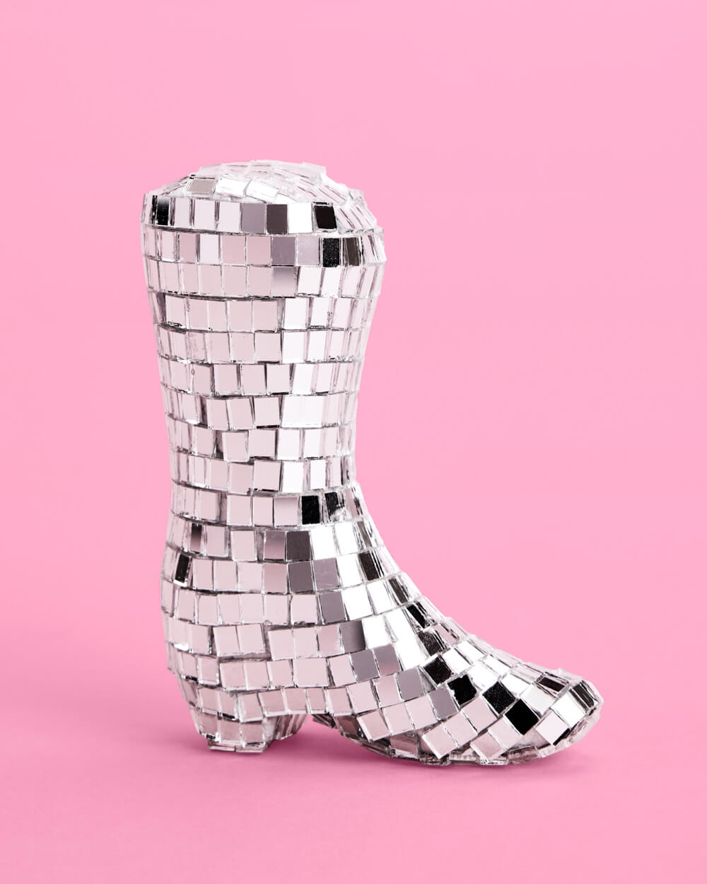 Hoedown Disco Topper - mirrored cake topper set