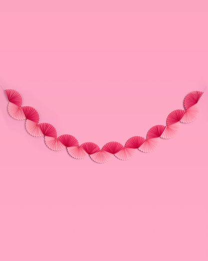 That's Hot Garland - paper fan banner