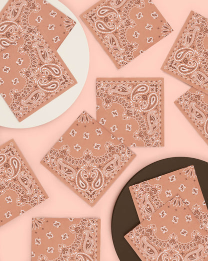 Wild Wild West Napkins - 25 printed napkins