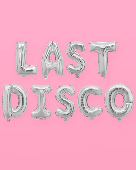 Last Disco Balloons - 16" foil balloons