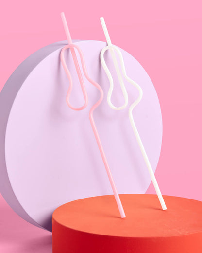Cute Girl P*nis Straw  - 24 penis straws