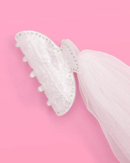 Veil Claw Clip - detachable veil + clip