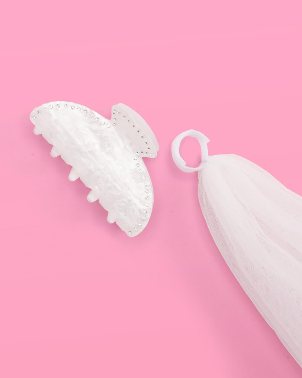 Veil Claw Clip - detachable veil + clip