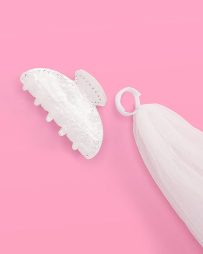 Veil Claw Clip - detachable veil + clip