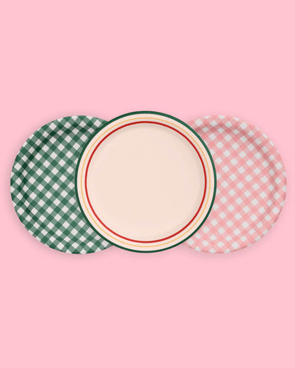 Camp Bride Plates - 24 matte paper plates