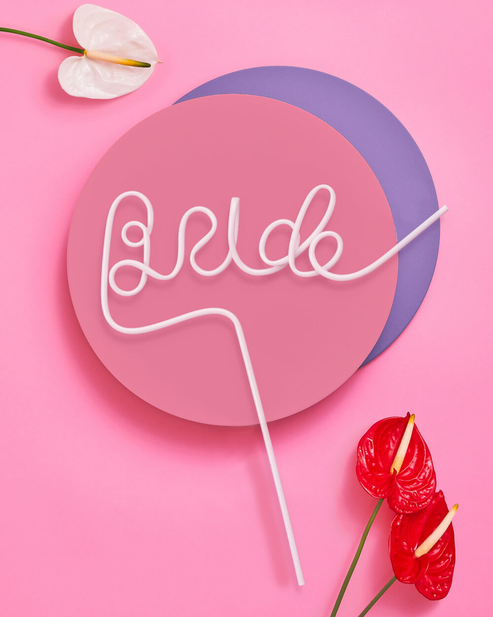 Classic Bride Straw - XL white Bride straw