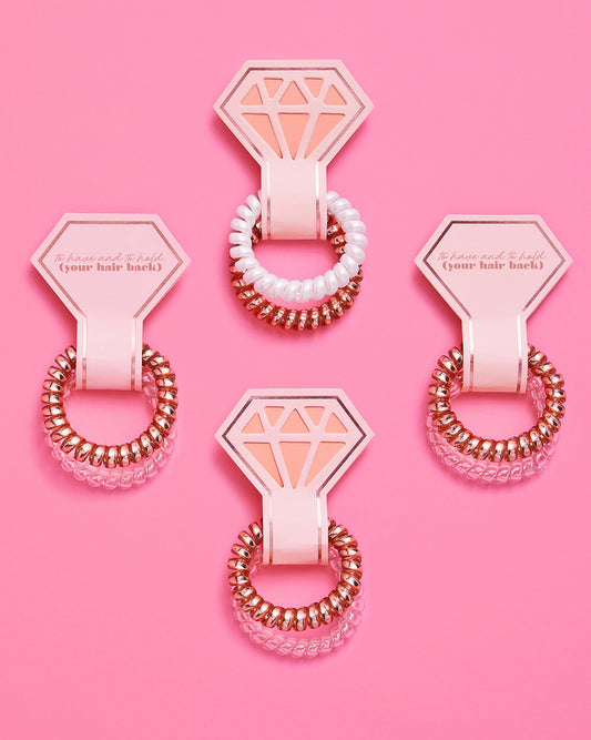 Tied Up Scrunchies - 8 coil scrunchie sets