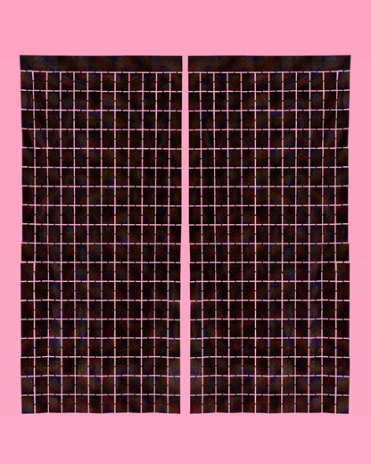 Blackout Curtain - black foil curtain