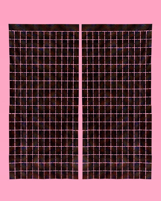 Blackout Curtain - black foil curtain