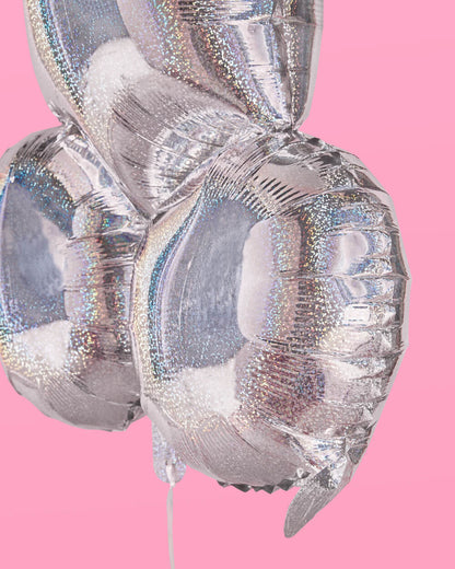 Shimmer XL Penis - 40" foil balloon